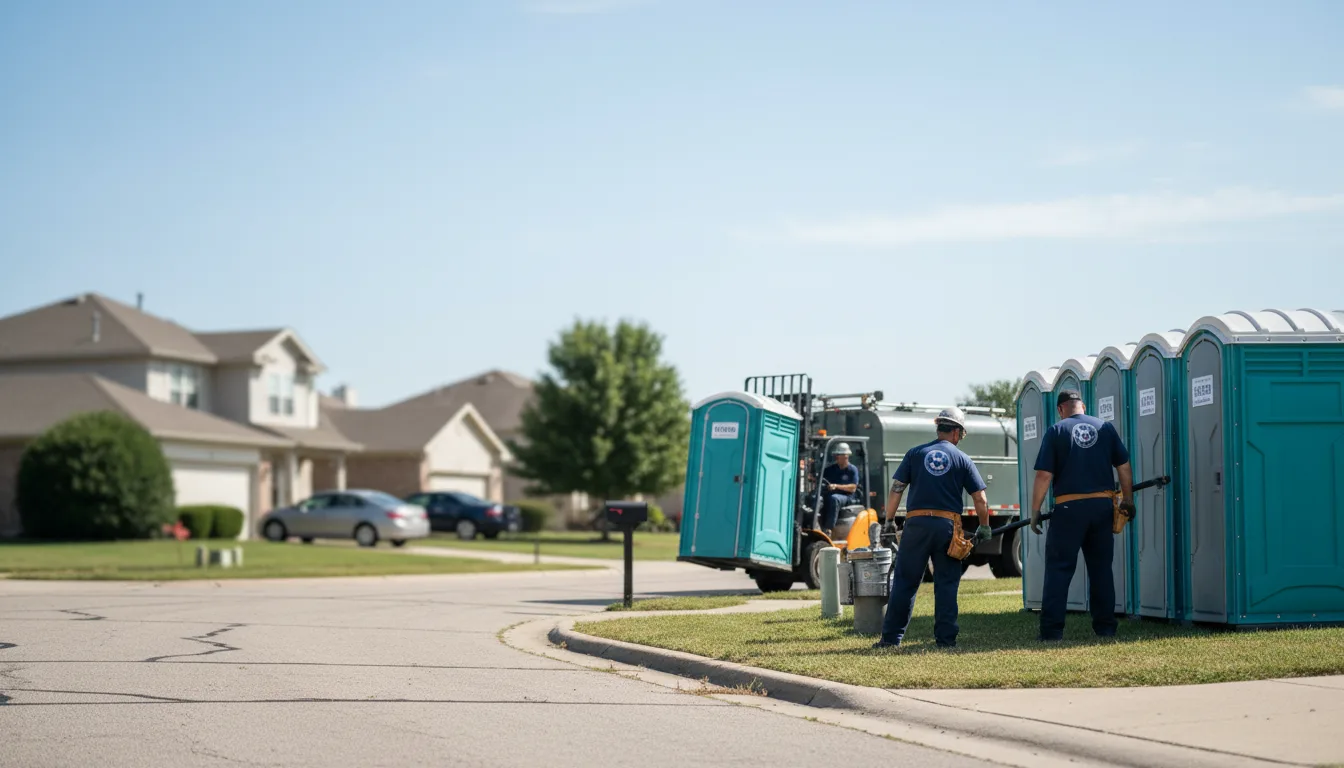 Porta Potty Rental in Van Dyne, WI near me